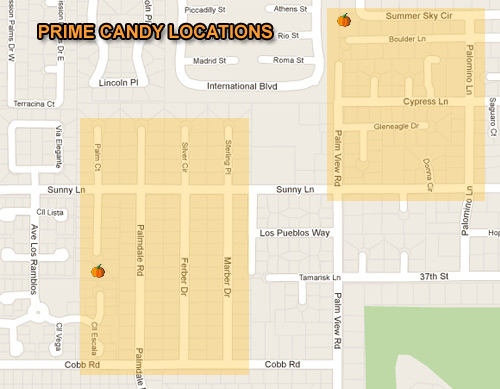 Prime Candy Locations