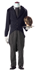 Guys QWUick Costumes - Jeeves, the Headless Butler