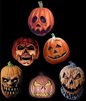 Jack O' Lantern Masks