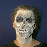 Reaper Makeup - Adding Grease Paint