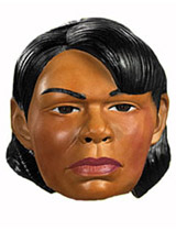 Condoleezza Rice Mask - US Secretary of State - I'd Vote For Her