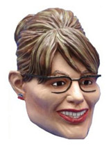 Sarah Palin Mask - Governor of Alaska - Attacked Like Flies on a Roast