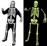 Skeleton Costume - Glow in the Dark