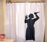 Psycho Shower Curtain