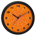 Spider Web Clock