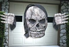 Halloween Garage Door Decorations