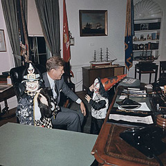 President Jack Kennedy - October 31, 1963.