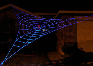 Large Halloween Spider Web