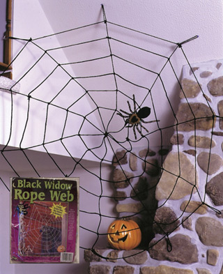 Large Halloween Spider Web