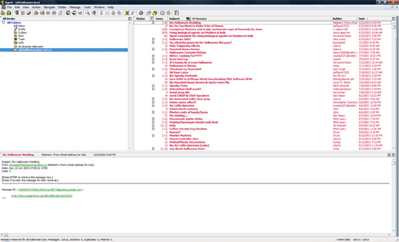 Agent Newsgroup Reader